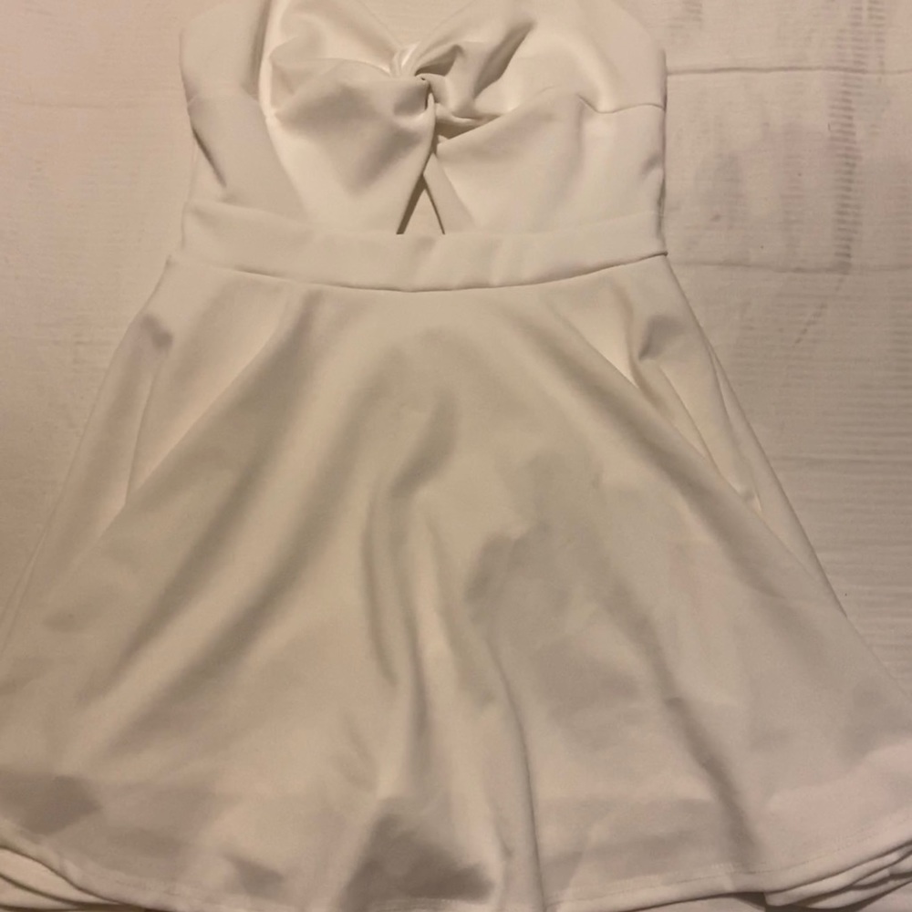 white dress